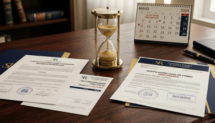Prescripción de deudas en República Dominicana y plazos legales para reclamar obligaciones.