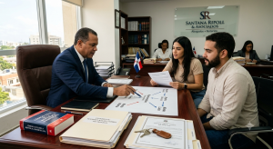 Nietos heredando por representación en República Dominicana.